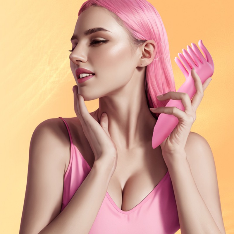 Tease Brush Clitoral Finger Vibrator Adult Sex Toys for Female