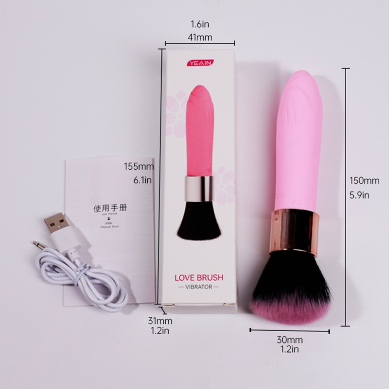 Make Up Brush Vibrator Hidden Female Sex ToyMake Up Brush Vibrator Hidden Female Sex Toy