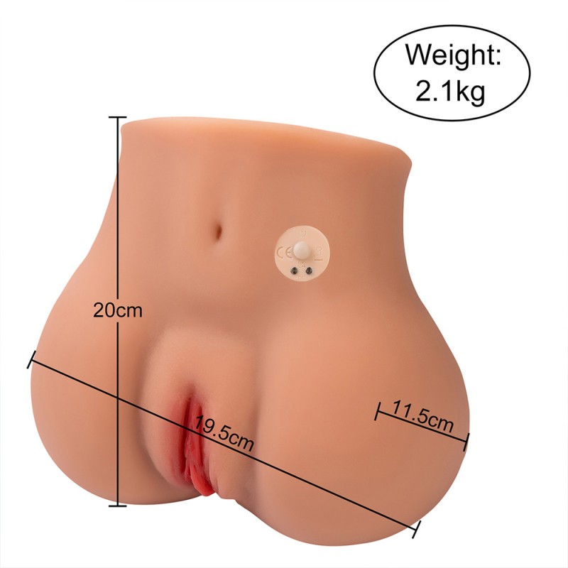 4.6lb Double Channel Realistic Vagina & Anus Torso Sex Doll6