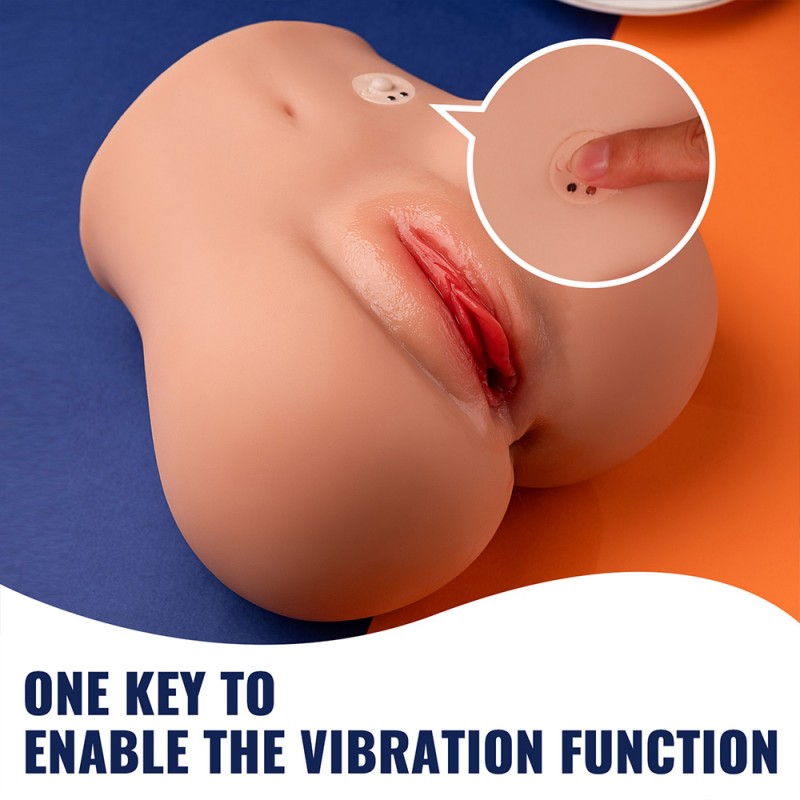 4.6lb Double Channel Realistic Vagina & Anus Torso Sex Doll2