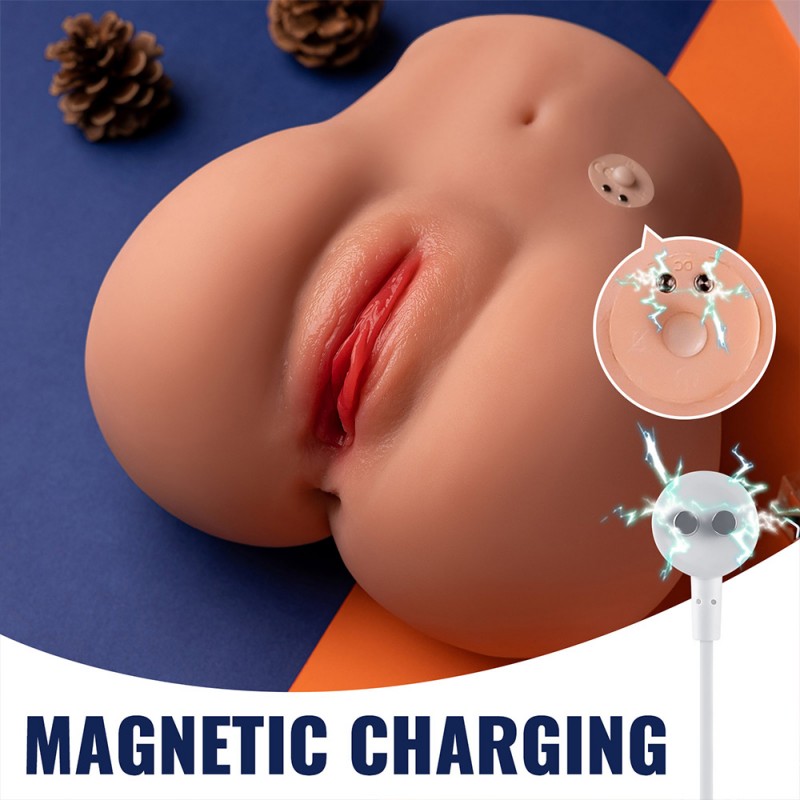 4.6lb Double Channel Realistic Vagina & Anus Torso Sex Doll1