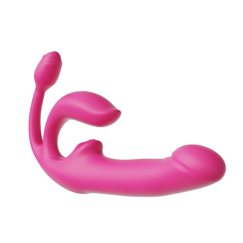 4 in 1 Lesbian Vibrator G-spot & Clitoral & Anal Stimulator with Remote6