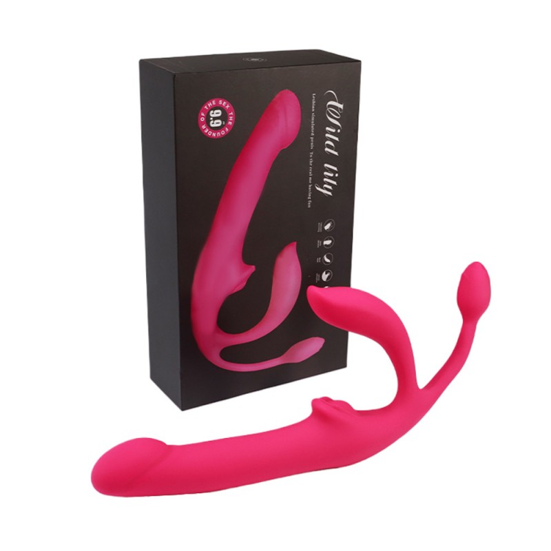 4 in 1 Lesbian Vibrator G-spot & Clitoral & Anal Stimulator with Remote9