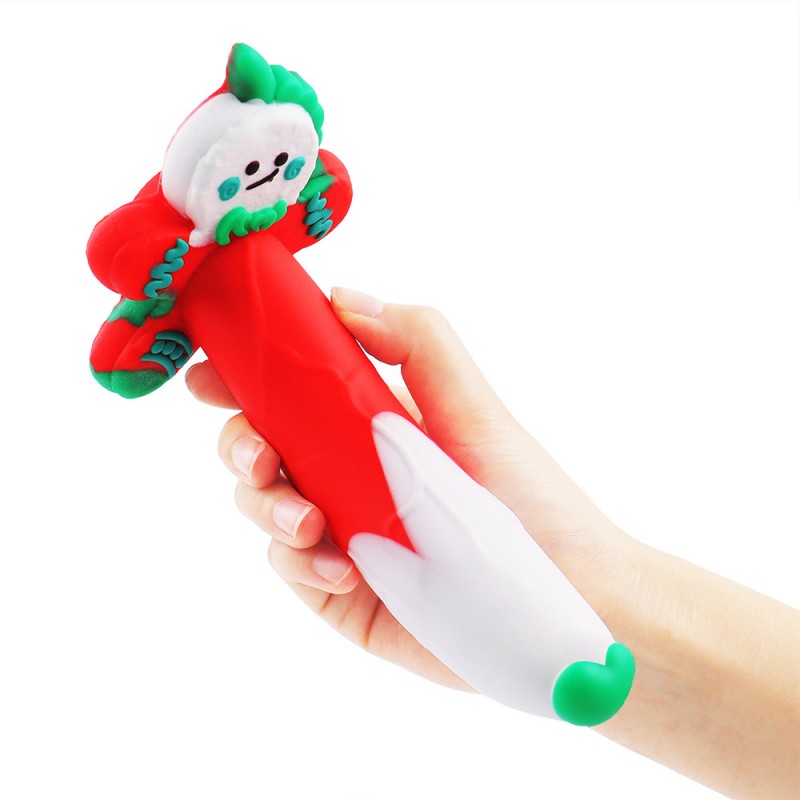 7.4 Inch Dildo Christmas Gingerbread Spoof Toy