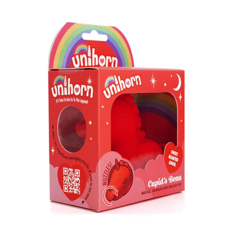 Unihorn Cupid's Beau Unicorn Heart-Tongued Vibrator