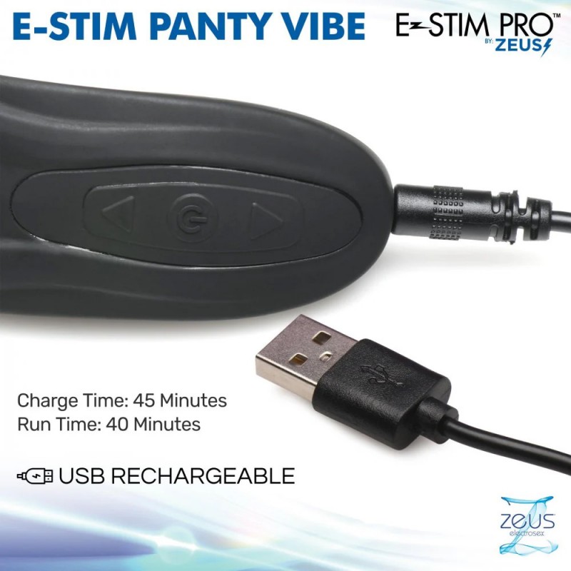 E-Stim Wearable Panty Vibrator Clitoral Stimulator with Remote Control5