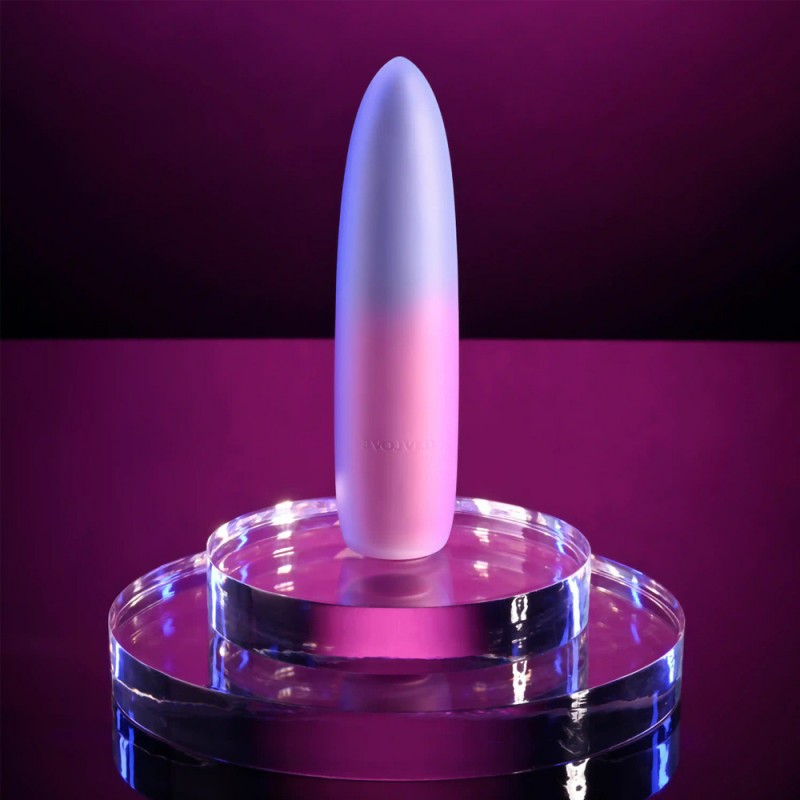 Evolved Novelties Paradise Bullet Dual Layers Silicone Vibrator