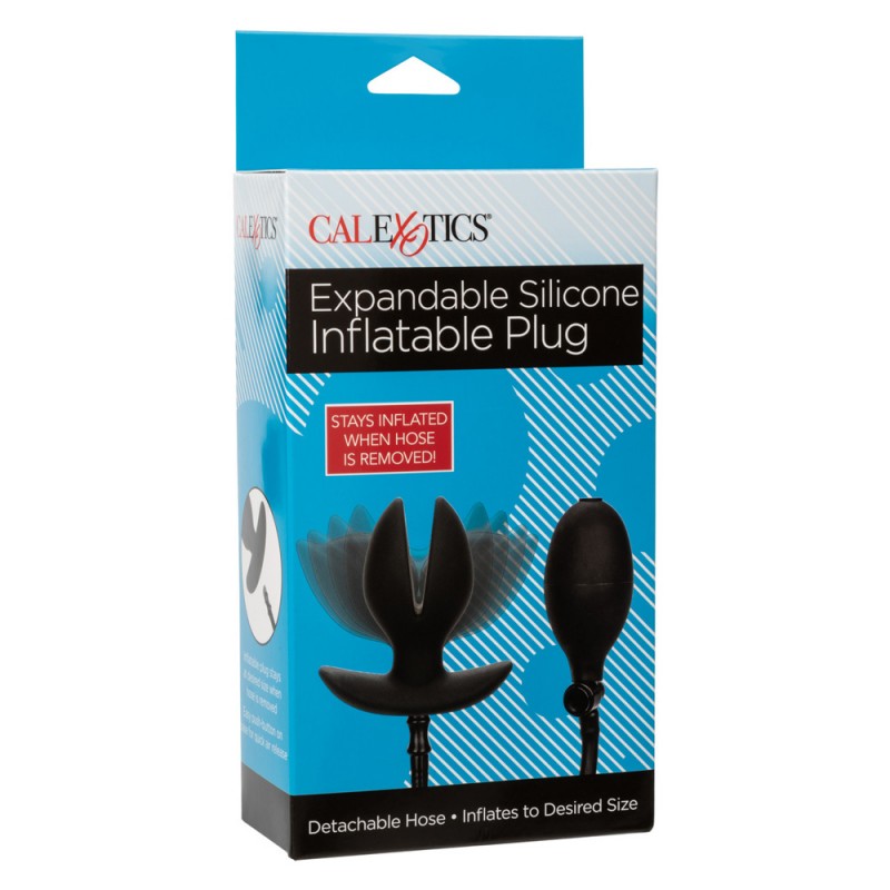 CalExotics Expandable Silicone Inflatable Anal Plug