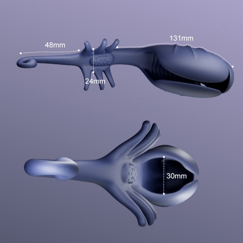 Imp Glans Penis Exerciser Male Dual Shock Automatic Masturbator