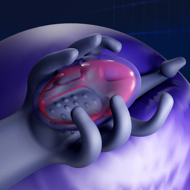 Imp Glans Penis Exerciser Male Dual Shock Automatic Masturbator