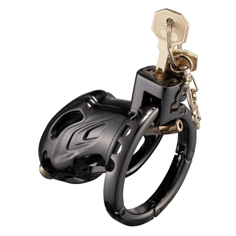 LOCKINK Outlaw Chastity Penis Cage & Urethral Sounding with Keys1