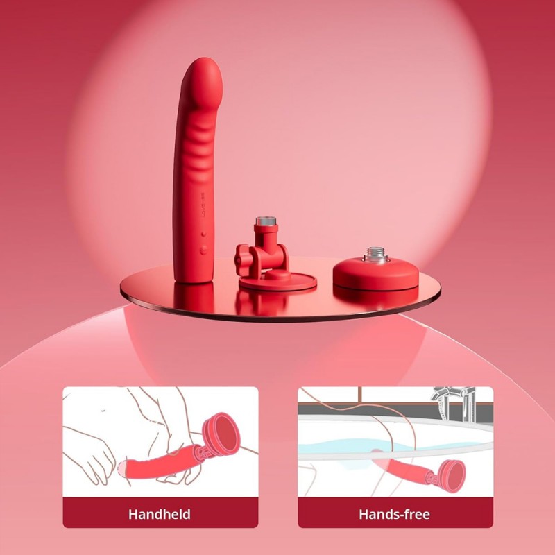 Lovense Mission 2 G-spot Dildo Vibrator with Suction Cup & Touch-Sense Tech & App Control6