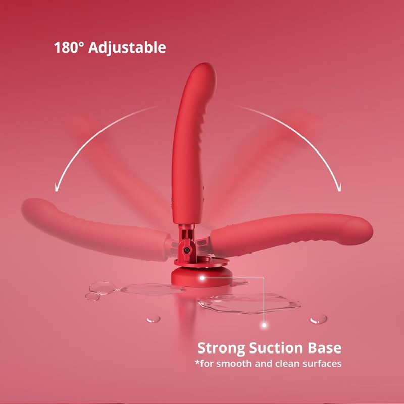 Lovense Mission 2 G-spot Dildo Vibrator with Suction Cup & Touch-Sense Tech & App Control5