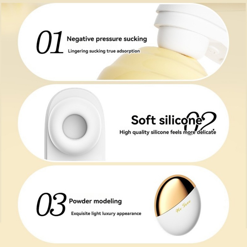 MIni Sucking Clit Vibrator Nipples Stimulator with Cover7