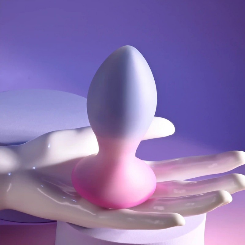 Evolved Paradise Plug Dual Layer Vibrating Anal Plug with Remote