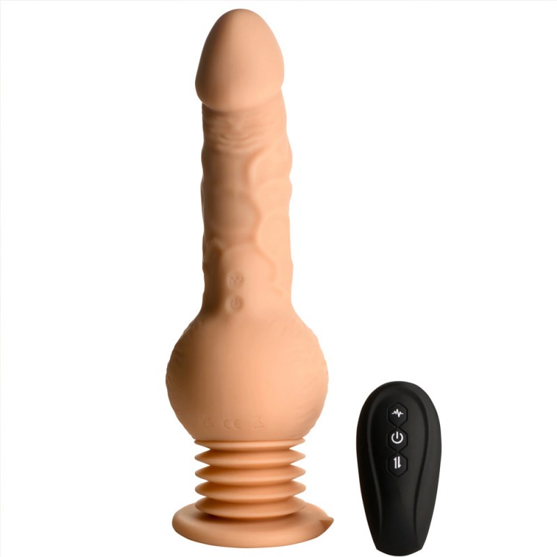 Vibrating Dildo Passion Pounder Thrusting Cock Sex Shaker