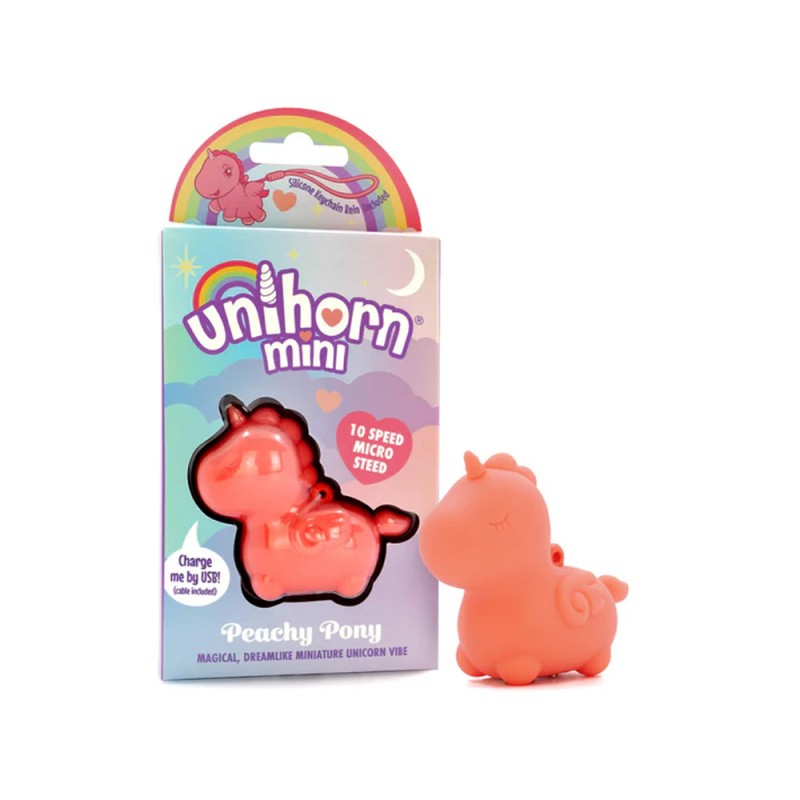 Unihorn Mini Peachy Pony Clitoral Vibrators