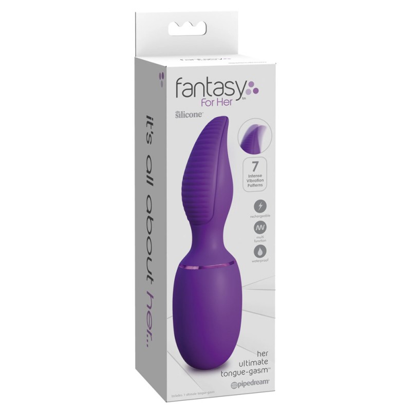Pipedream Her Ultimate Tongue-gasm G-spot Vibrator Oral Sex Toy4