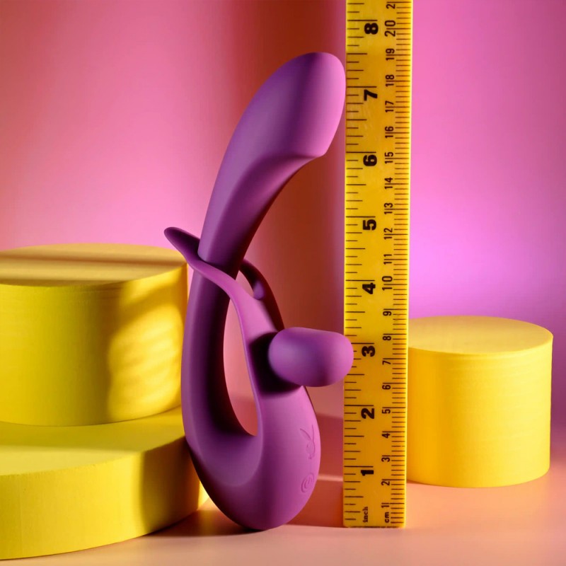 Playboy Pleasure Cha Cha Slide Dual Rabbit G-spot Vibrator5