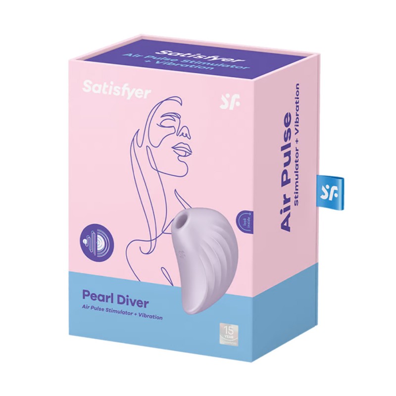 Satisfyer Pearl Diver Air Pulse Sucking Clitoral Stimulator2