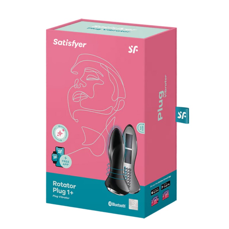 Satisfyer Rotator Vibrating Butt Plug 1+ with App Control2