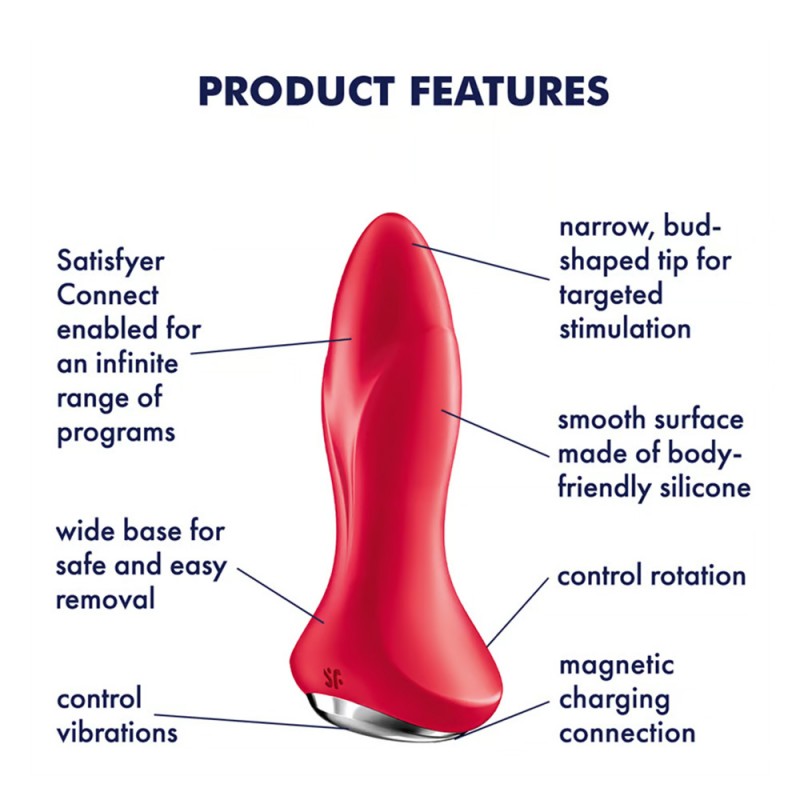 Satisfyer Rotator Vibrating Butt Plug 1+ with App Control5