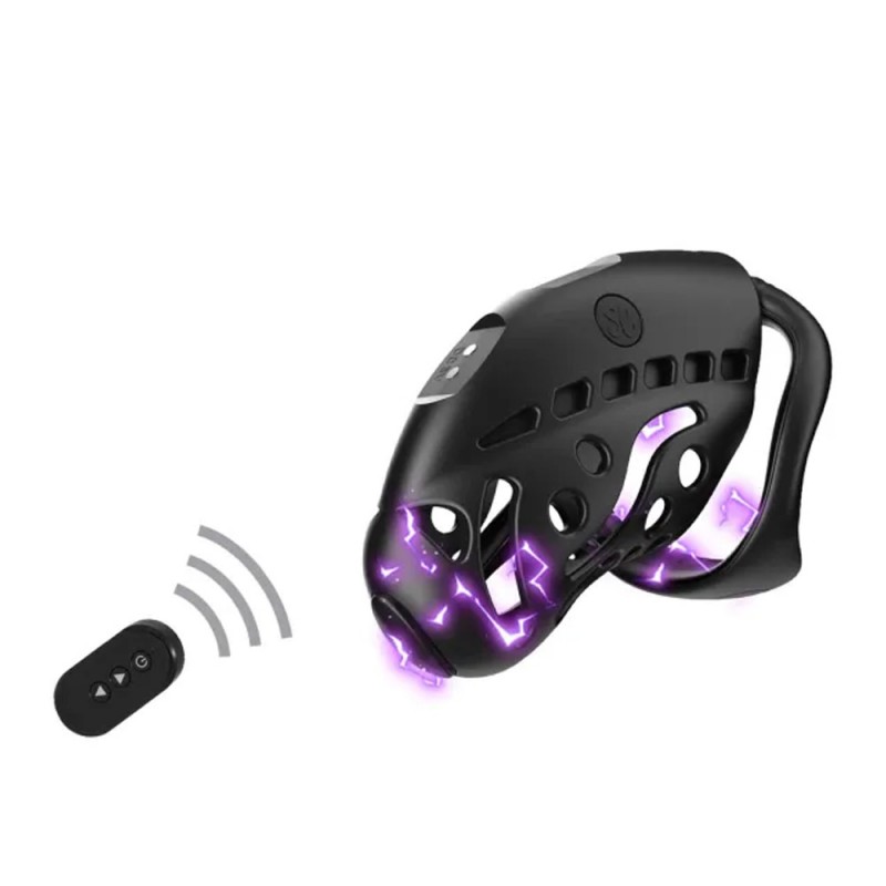 Sevanda Nautilus Estim Remote Control Chastity Cage