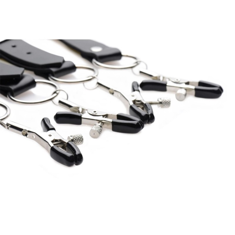 Spread Labia Spreader Straps with Clamps