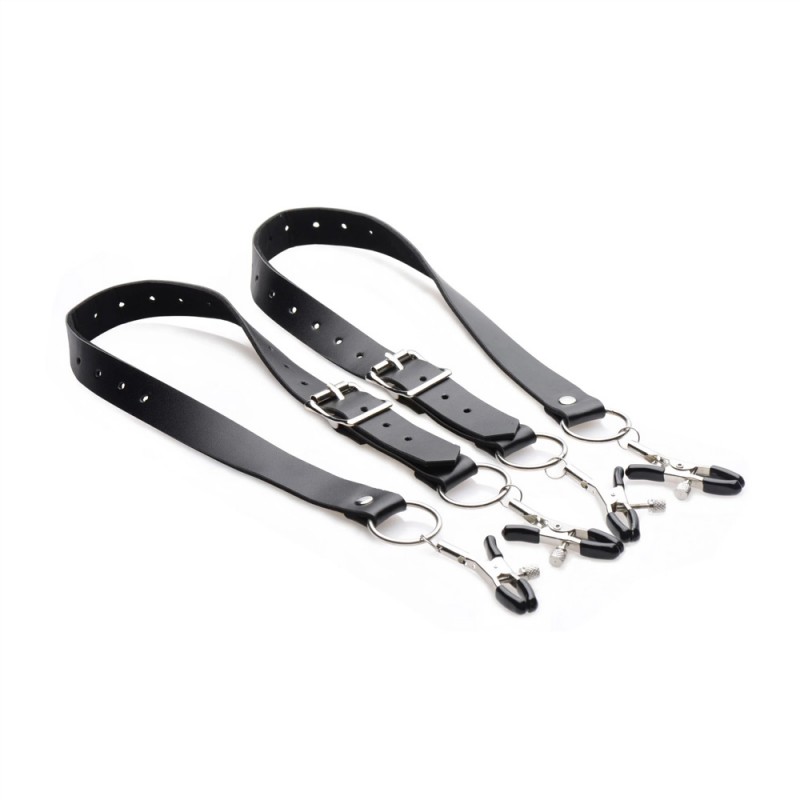 Spread Labia Spreader Straps with Clamps