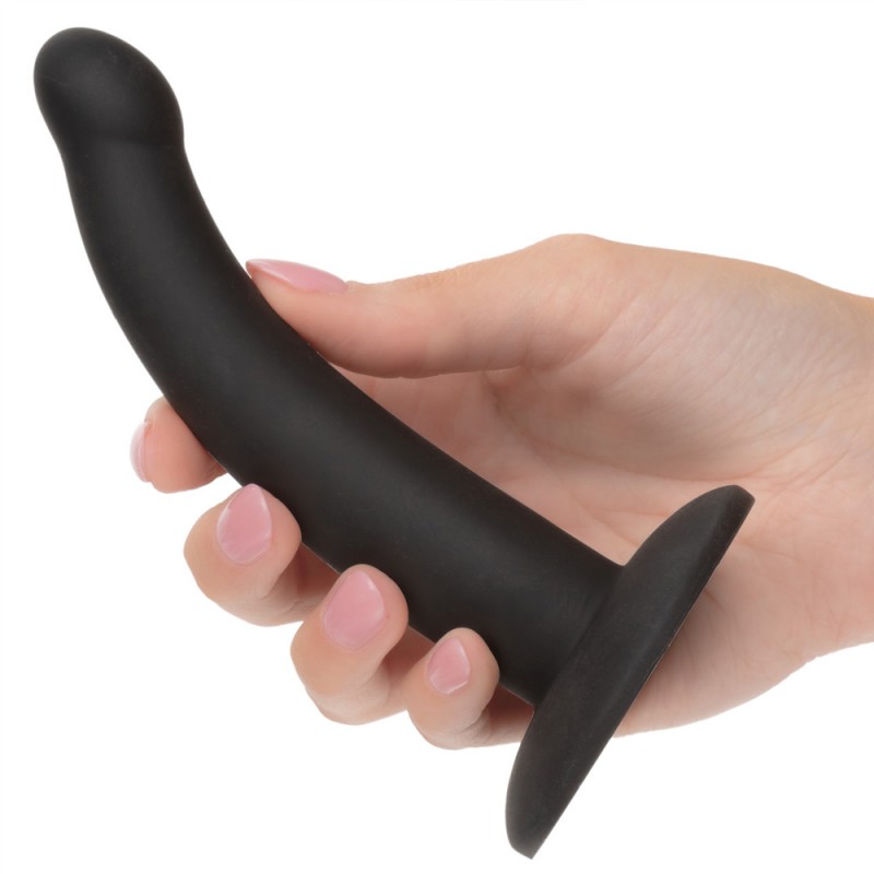 CalExotics Onyxxx™ Thigh Strap with Silicone Probe Strap On Dildo
