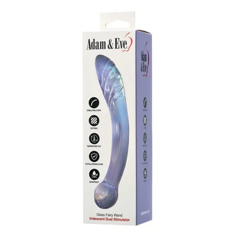 Adam & Eve Glass Fairy Wand Double Ended Dildo3