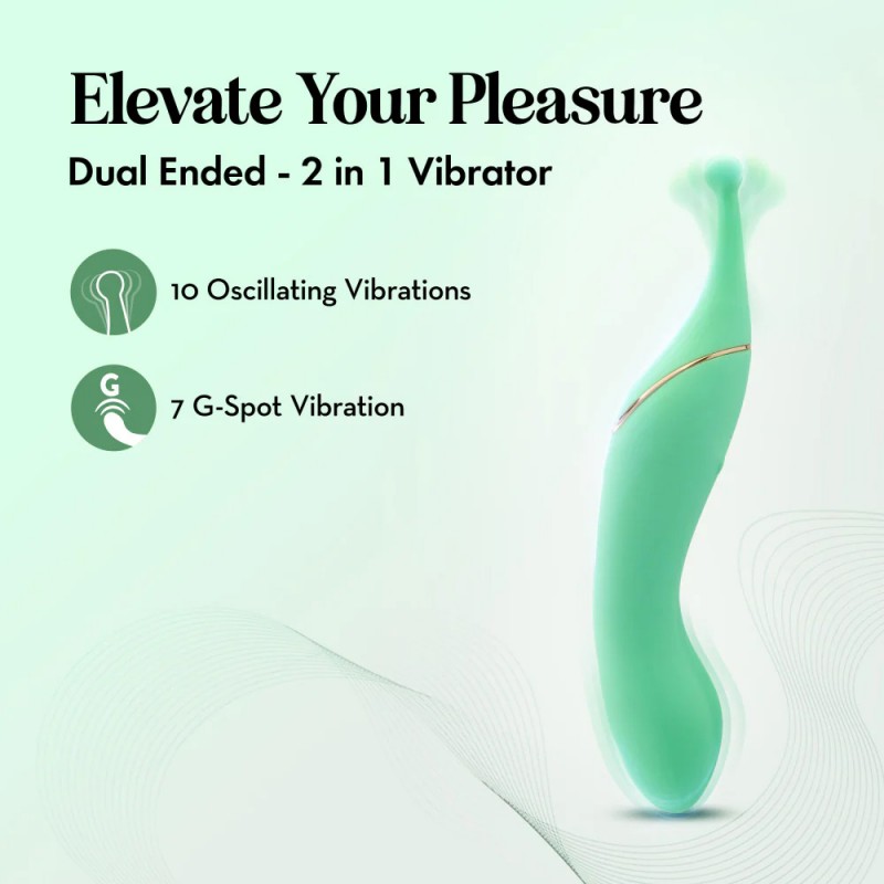 Blush Stella 2 in 1 Double-Ended Clit & G-spot Vibrator2