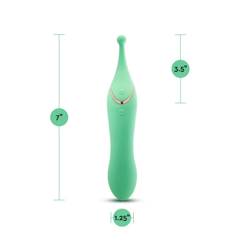 Blush Stella 2 in 1 Double-Ended Clit & G-spot Vibrator1