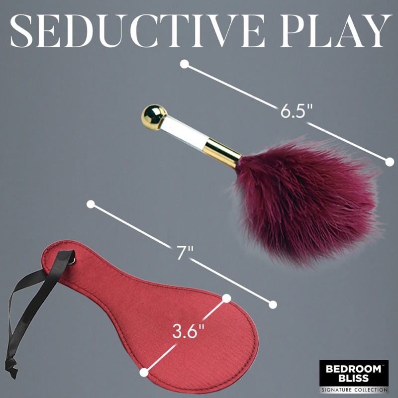 XR Brands Lover's Deluxe Bondage Massage Set