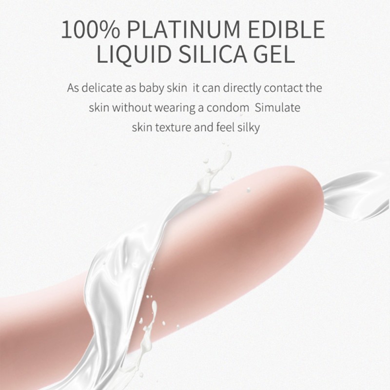 G Spot Vibrator Strap On Dildo Harness Dildos with 5 Vibration Modes