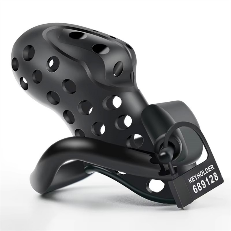 Master Series Lock Down Plastic Chastity Cage