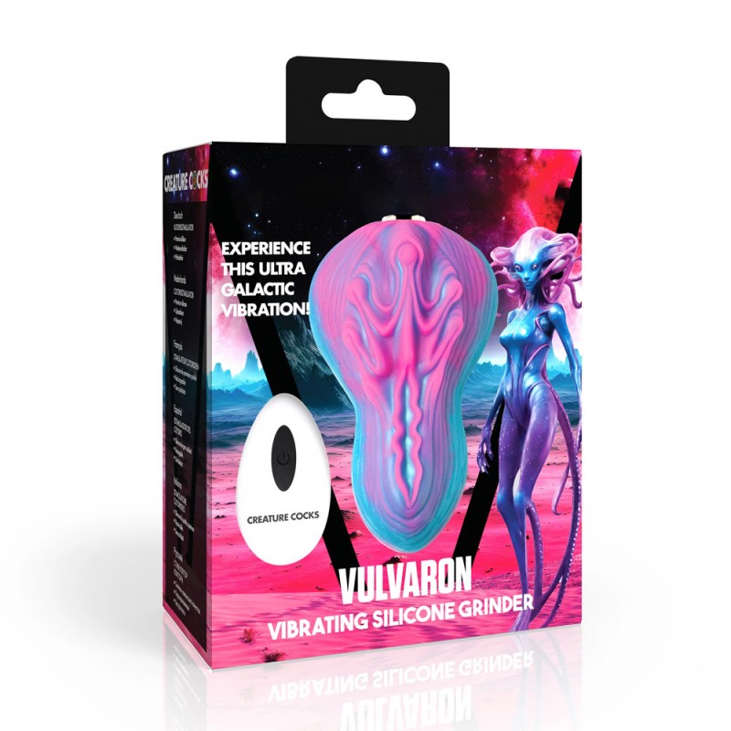Creature Cocks Alien Vulvaron Vibrating Grinder with Remote Control5