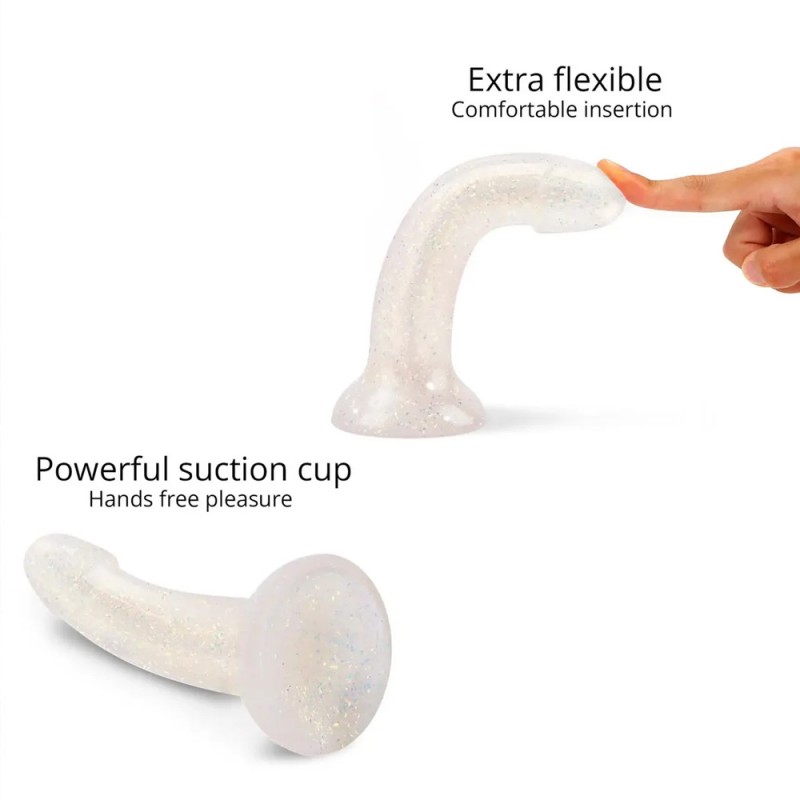 Love to Love Curved Suction Cup Versatile Ergonomic Silicone Dildo