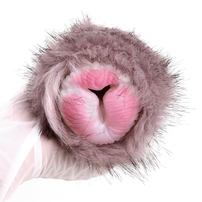 GEEBA Plush Wolf Dog Pocket Pussy Fantasy Male Masturbator