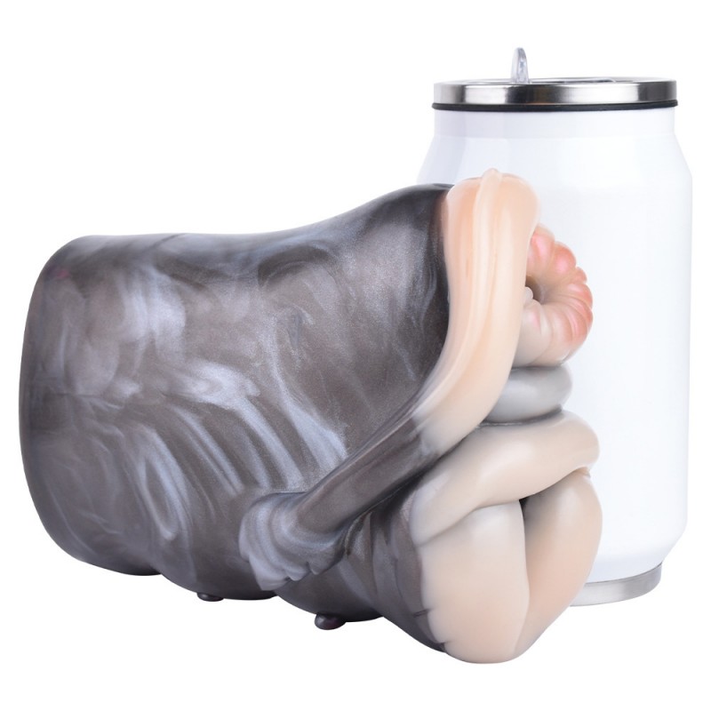 GEEBA Animal Pocket Pussy Giraffe Ass Dual Channel Male Masturbator