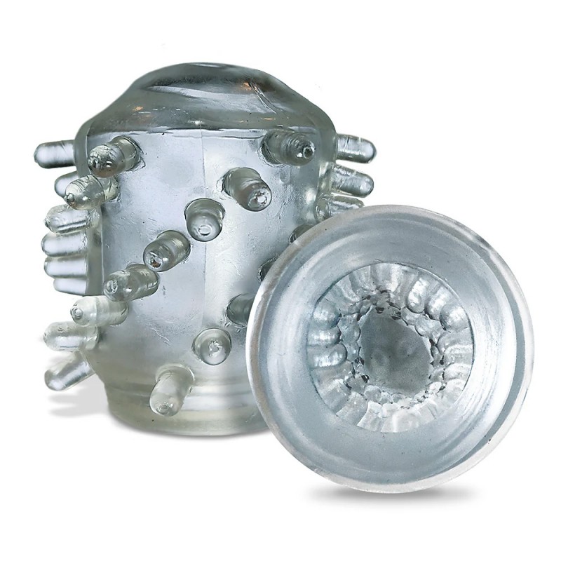 MSTR B8 Blast Off Thrusting & Rotating Vibrating Male Stroker with LED Lights & Suction Cup4