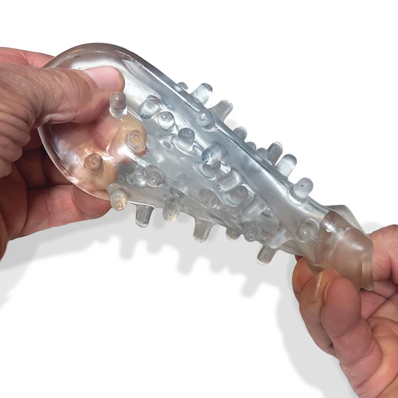 MSTR B8 Blast Off Thrusting & Rotating Vibrating Male Stroker with LED Lights & Suction Cup2
