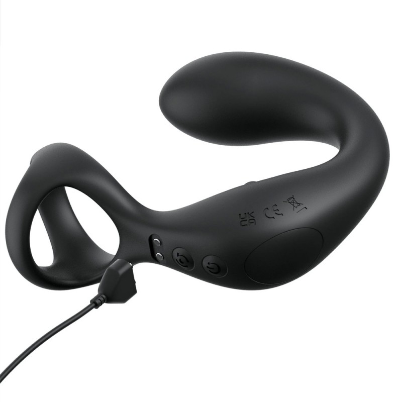 Pipedream Ass-Gasm Taint-Alizer Swirling Perineum Prostate Massager & Cock Ring with Remote2