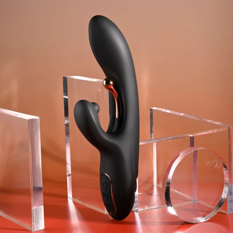 Playboy Pleasure Aureus Rabbit Vibrator with G-spot TicklingPlayboy Pleasure Aureus Rabbit Vibrator with G-spot Tickling