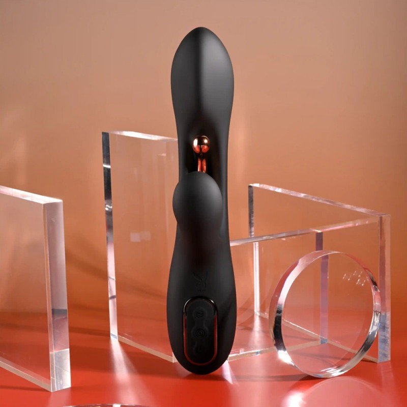 Playboy Pleasure Aureus Rabbit Vibrator with G-spot Tickling4