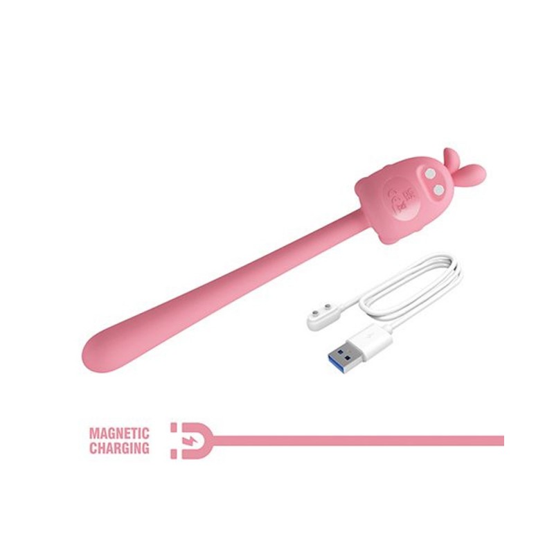 Pretty Love Cute Bunny Slim Vibrator Flirting Stick2