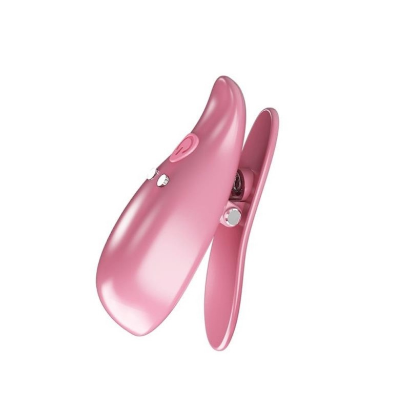 Pretty Love Leaf Wireless Vibrating Nipple Clamps