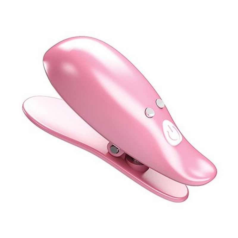 Pretty Love Leaf Wireless Vibrating Nipple ClampsPretty Love Leaf Wireless Vibrating Nipple Clamps