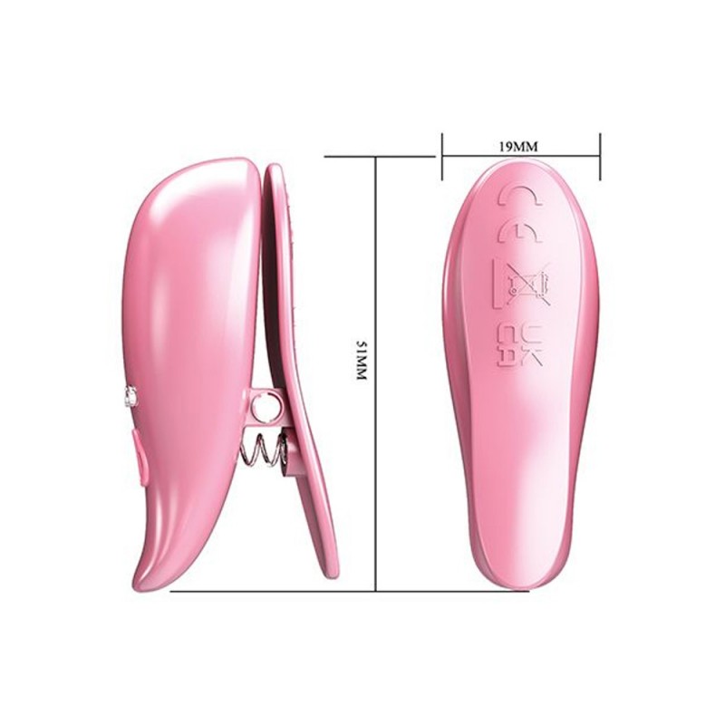 Pretty Love Leaf Wireless Vibrating Nipple ClampsPretty Love Leaf Wireless Vibrating Nipple Clamps