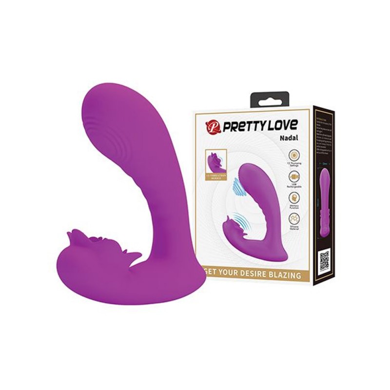 Pretty Love Nadal Wearable Vibrator Dual Stim Thumper